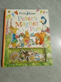 Peter Rabbit Peter's Magnet Fun 彼得兔系列 磁吸趣味紙板書(shū) 英文版 進(jìn)口英語(yǔ)原版書(shū)籍