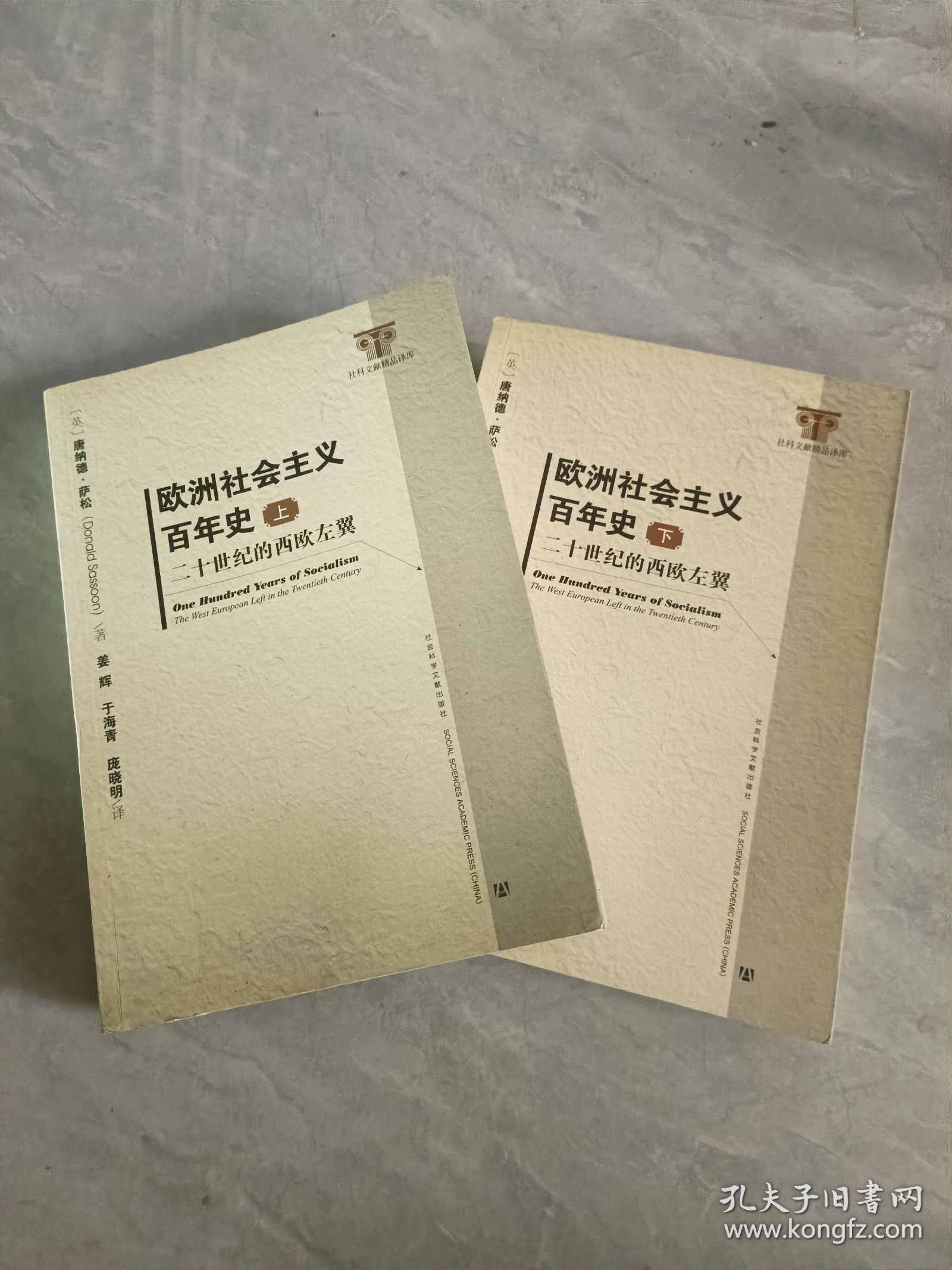 欧洲社会主义百年史（修订版 上下）