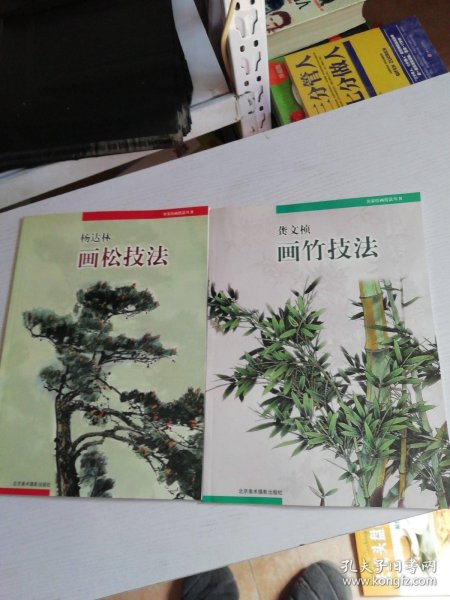 龚文帧画竹技法