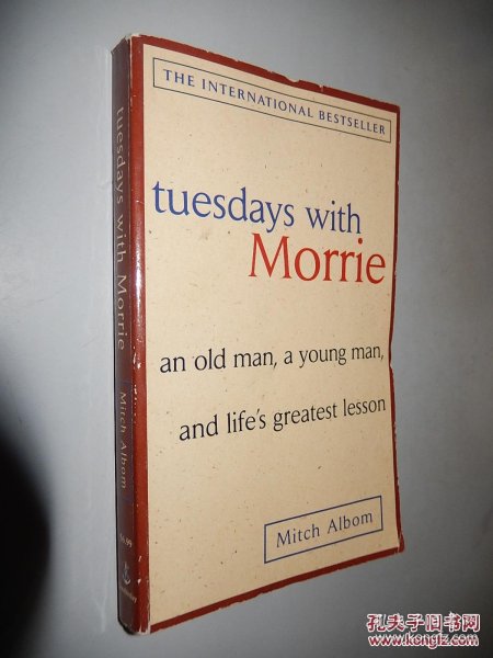 Tuesdays with Morrie by Mitch Albom 英文原版 正版现货
