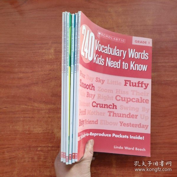 240 vocabulary words kids need to know grade 全六册