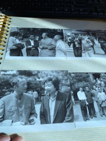 80年代中日友好交流周相册集，内有近58张照片三张彩色其余都是黑白照