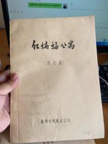 红蝙蝠 公寓 电影台本完成台本+电影说明书