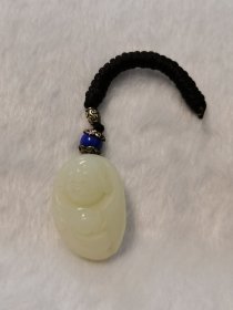 和田玉弥勒佛佛公吊坠，玉质细腻雕工精湛油性十足寓意吉祥美好，适合佩戴收藏馈赠品相如图看好下单。