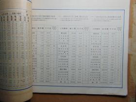 湖南省地方自治筹备处调查报告之二-中华民国18年湖南全省农矿工商业统计概要-=1931年-6开本硬精册页装=完整