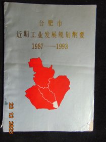 合肥市工业发展规划纲要1987~1993=16开-1987年
