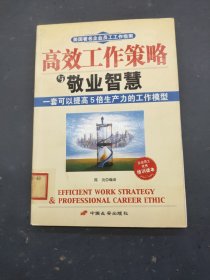 高效工作策略与敬业智慧