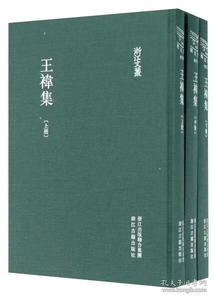 王袆集（套装上中下册）/浙江文丛