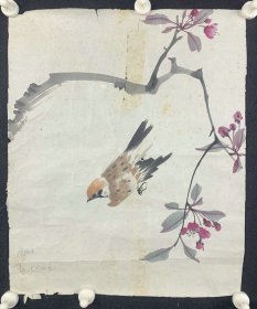 詹仁左，1954年生于上海，自幼喜欢画画，早年毕业于上海美术学校，又就读于中国美术学院。多年来在海派大师唐云．谢稚柳等诸多老先生的教诲下打下了坚实的基础。上海交通大学海派文化研究所常务副所长、教授，中国书法家协会会员，浦东新区美术家协会常务理事。【保真】