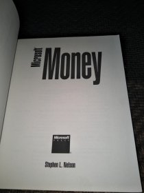 Microsoft Money STEPHEN L.NELSON 英文版 品好 书品如图 避免争议