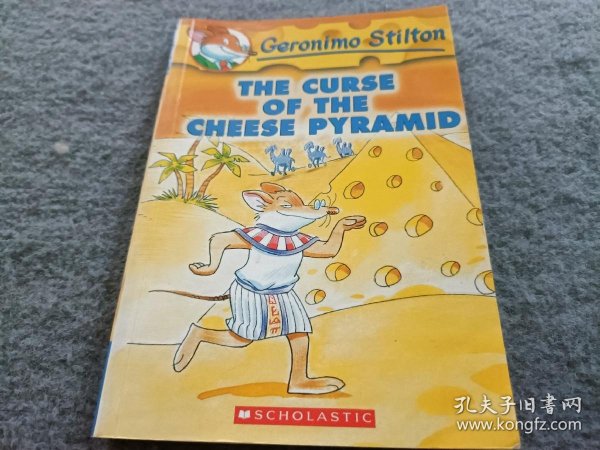 Geronimo Stilton #2: The Curse of the Cheese Pyramid老鼠记者系列2：奶酪金字塔的诅咒 英文原版