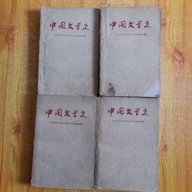 中国文学史 1-4册全1959年1版1印 北京大学中文系文学专门化1955级集体编著 自然旧