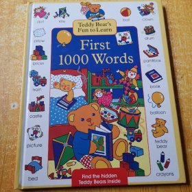 Teddy Bears Fun to Learn First 1000 Words