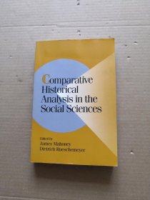 Comparative Historical Analysis in the Social Sciences