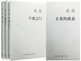 三联版 精装 北岛代表作品集四册/精选/诗歌集/北岛诗选/ 青灯+蓝房子+午夜之门+古老的敌意 套装4册 三联正版书籍