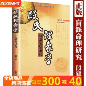 【正版】段氏理象学 盲派命理研究中国易学文化传承解读丛书 段建业断命口诀金口诀盲派千金断应用秘法学四柱子平正解真诠预测学书