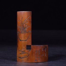 • 旧藏：名家款竹雕印规