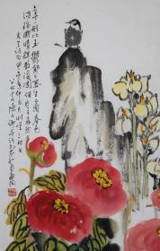 陈子卿，花卉画（安徽太和县旧县人）