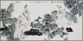 孔紫,人物画（生于河北省唐山）