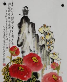 陈子卿，花卉画（安徽太和县旧县人）