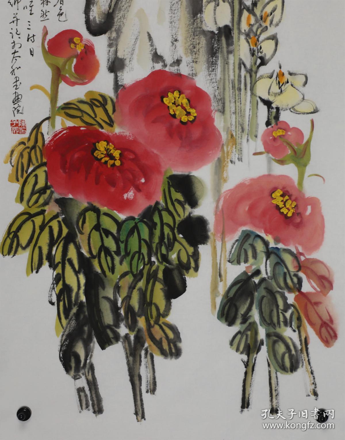 陈子卿，花卉画（安徽太和县旧县人）