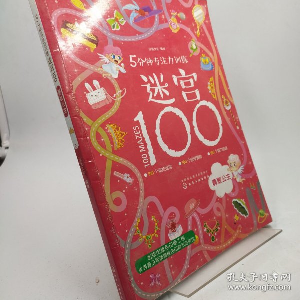 5分钟专注力训练迷宫100：勇敢公主