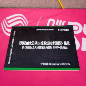  消防给水及消火栓系统技术规范 图示（15S909）