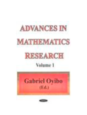 Advances in Mathematics Research:Volume 1,(Advances in Mathematics Research)