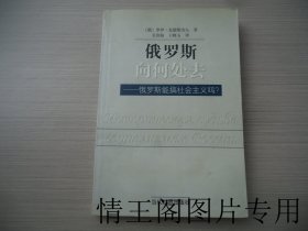 俄罗斯向何处去：俄罗斯能搞社会主义吗？（馆藏 · 大32开平装本 · 2003年8月一版一印）