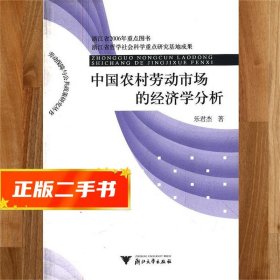 【現(xiàn)貨速發(fā)】中國(guó)農(nóng)村勞動(dòng)市場(chǎng)的經(jīng)濟(jì)學(xué)分析 勞動(dòng)保障與公共政策
