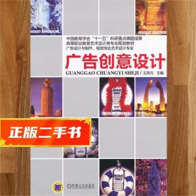 【現(xiàn)貨速發(fā)】廣告創(chuàng)意設(shè)計(jì) 王宗元 9787111344711