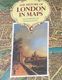 英文原版 伦敦老地图集 伦敦地图史 伦敦历史 the History of London in Maps 精装本