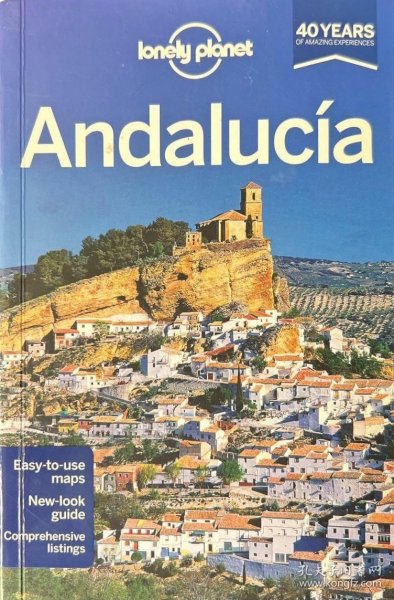 英文原版2013年新版 孤独星球安达卢西亚旅游指南 Lonely Planet Andalucia