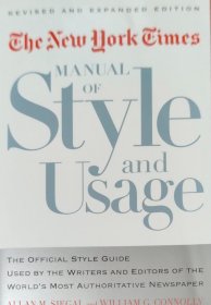 英文原版风格指南 the New York Times Manual of Style and Usage (revised and expanded edition)