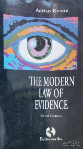 英文原版第三版 现代证据法 the Modern Law of Evidence (third edition)