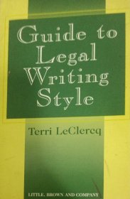 英文原版 Guide to Legal Writing Style