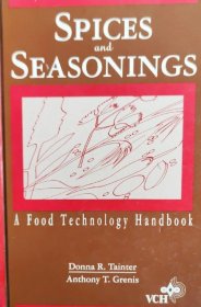 英文原版食品工程 Spices and Seasonings a food technology handbook 馆藏本