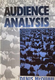 英文原版 Audience Analysis by Denis McQuail