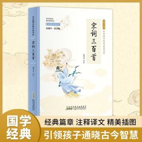 【宋词三百首】小学生国学书三字经书千字文三百首彩图青少年课外阅读书国学故事