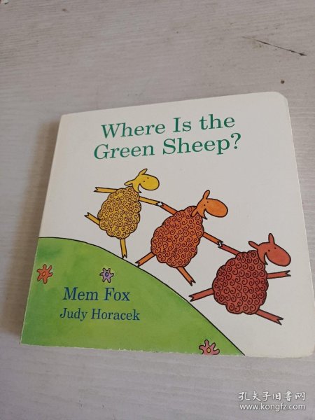 Where Is the Green Sheep? (BB)绿色的小羊在哪里？ 英文原版