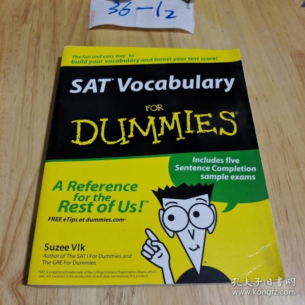 SAT Vocabulary for Dummies  傻瓜书-SAT考试词汇