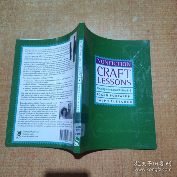 Nonfiction Craft Lessons: Teaching Information Writing K-8