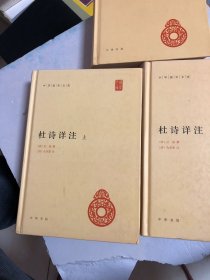 杜诗详注（精）全三册--中华国学文库