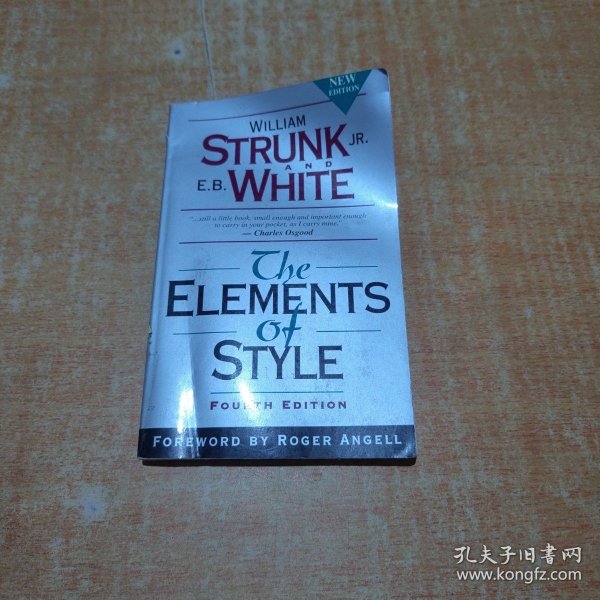 The Elements of Style, Fourth Edition