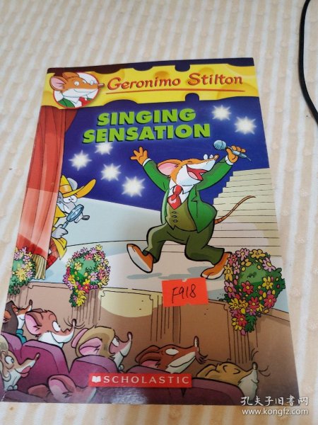 Geronimo Stilton #39: Singing Sensation  老鼠记者39：歌坛轰动人物  