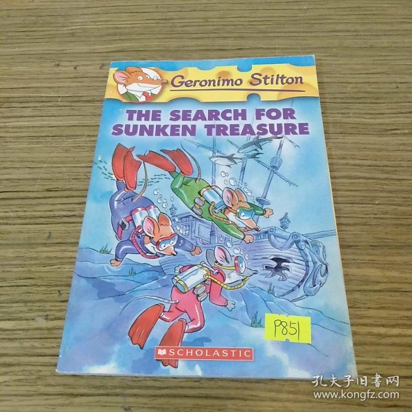 Geronimo Stilton #25: The Search for Sunken Treasure老鼠记者系列25：沉没的宝藏