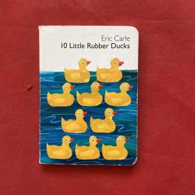 10 Little Rubber Ducks Board Book十只小橡皮鸭子(纸板书) 英文原版