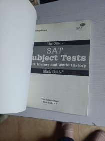 The Official SAT Subject Tests in U.S. History and World History