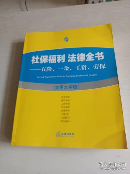 社保福利 法律全书：五险、一金、工资、劳保（实用大字版）