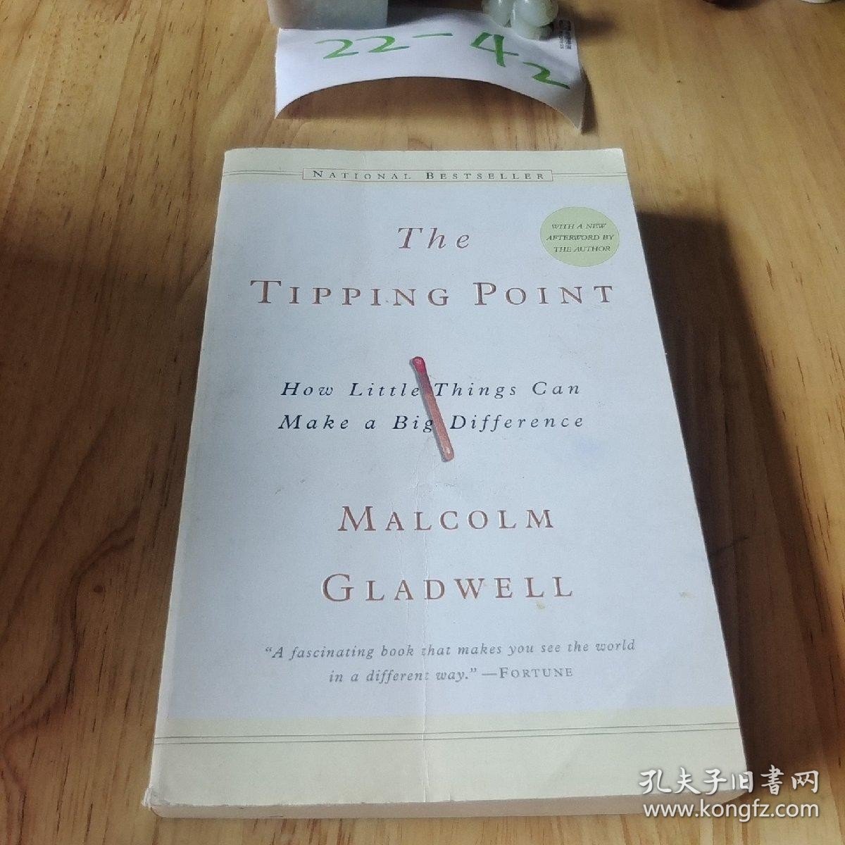 The Tipping Point：How Little Things Can Make a Big Difference